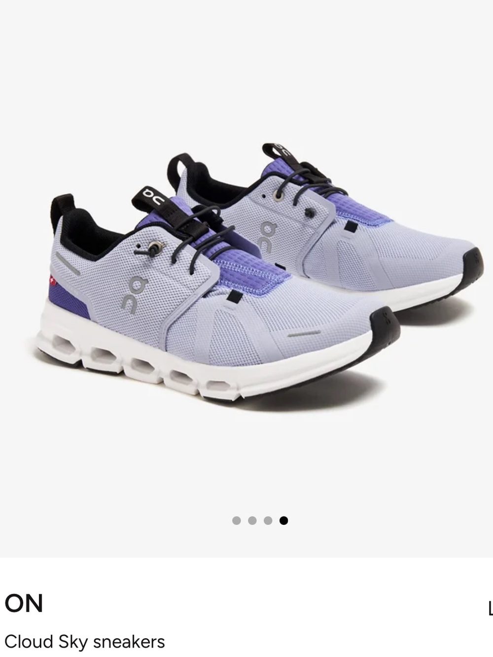 On Running On Cloud Sky sneakers for Kids Unisex -size Y4 new/no box
